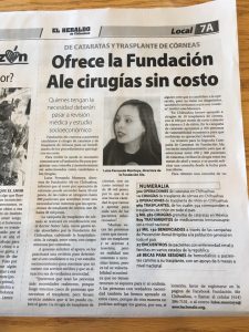 Entrevista a Luisa Montoya en el Heraldo